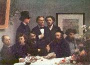 Around the Table Henri Fantin-Latour